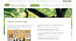 Desktop Screenshot of fairlawnvillage.com